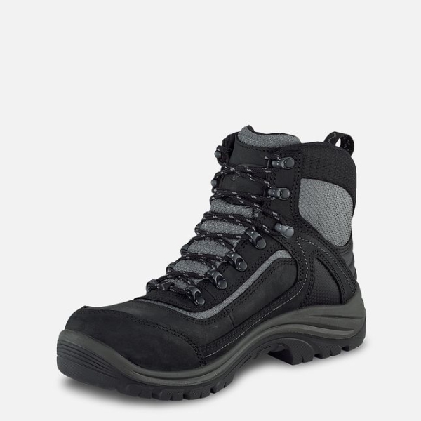 Black / Grey Red Wing Tradeswoman 6-inch Waterproof Women's Work Boots | US0000535