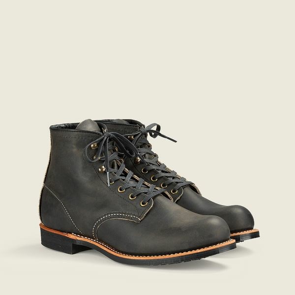 Black Red Wing Blacksmith 6-Inch Boot Men's Heritage Boots | US0000025