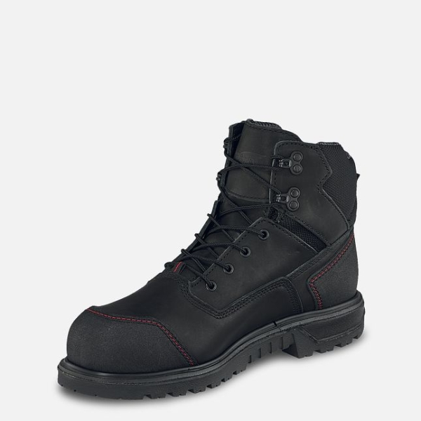 Black Red Wing Brnr XP 6-inch Waterproof Men's Work Boots | US0000332