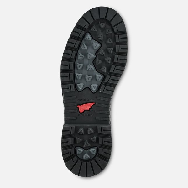Black Red Wing Brnr Xp 8-inch Waterproof, Metguard CSA Men's Safety Shoes | US0000639