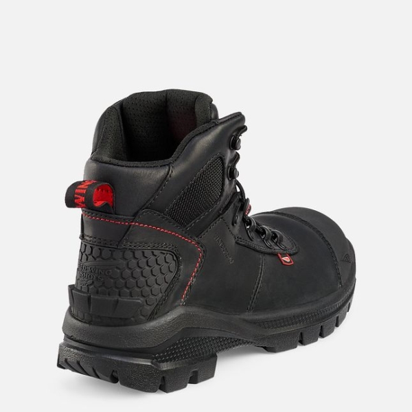 Black Red Wing Crv™ 6-inch Waterproof Men's Work Boots | US0000330