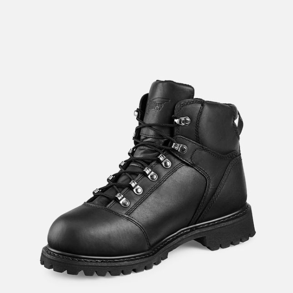 Black Red Wing Truwelt 6-inch Waterproof Men's Work Boots | US0000315