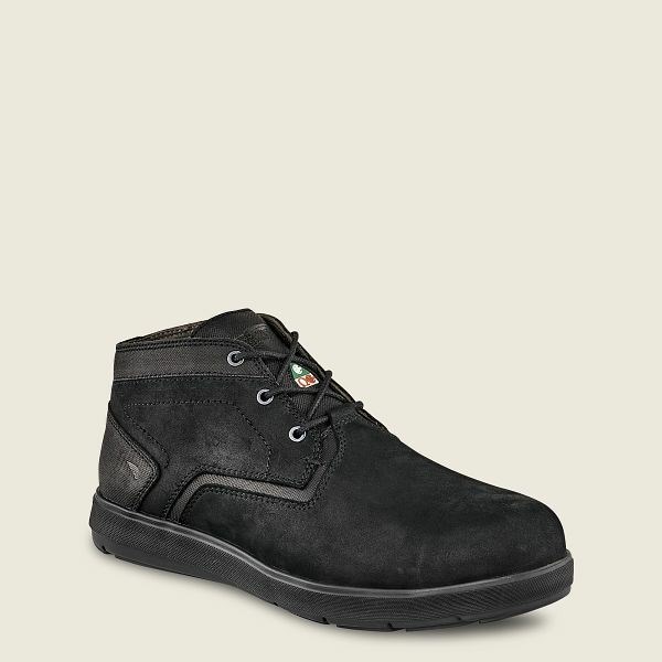 Black Red Wing Zero-G Lite CSA Safety Toe Chukka Men\'s Work Shoes | US0000861