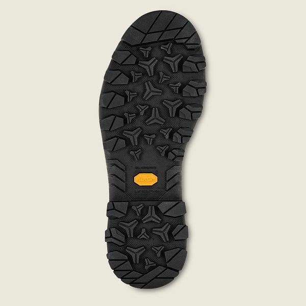 Brown / Black Red Wing Burnside 6-inch Waterproof Men's Safety Toe Boots | US0000191