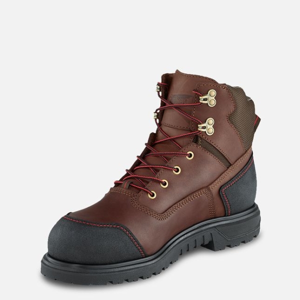 Brown Red Wing Brnr XP 6-inch Waterproof Men's Work Boots | US0000216