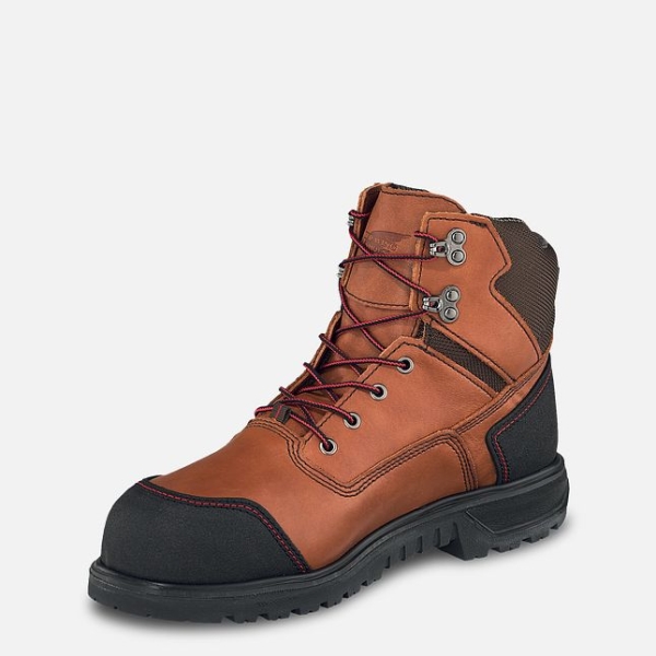 Brown Red Wing Brnr XP 6-inch Waterproof Men's Work Boots | US0000348