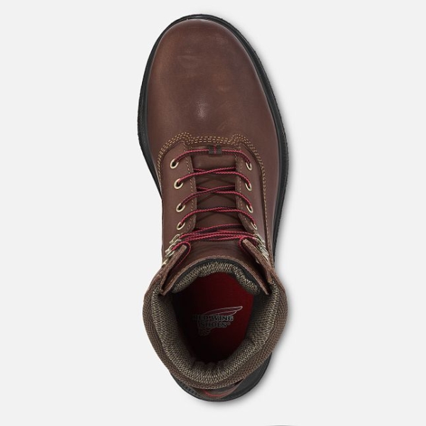 Brown Red Wing Brnr XP 8-inch Waterproof CSA Men's Work Shoes | US0000821