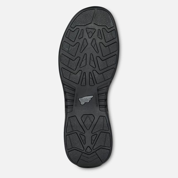 Brown Red Wing Comfortpro Safety Toe Slip-On Men's Work Shoes | US0000832