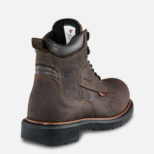 Brown Red Wing Dynaforce® 6-inch Insulated, Waterproof Men's Work Boots | US0000218