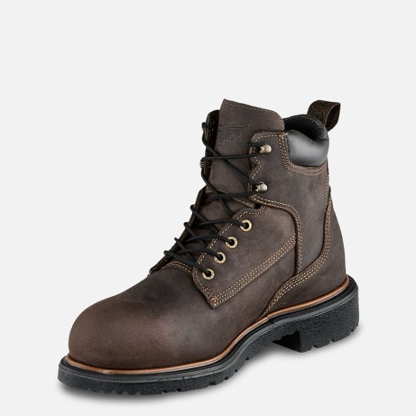 Brown Red Wing Dynaforce® 6-inch Insulated, Waterproof Men's Work Boots | US0000218