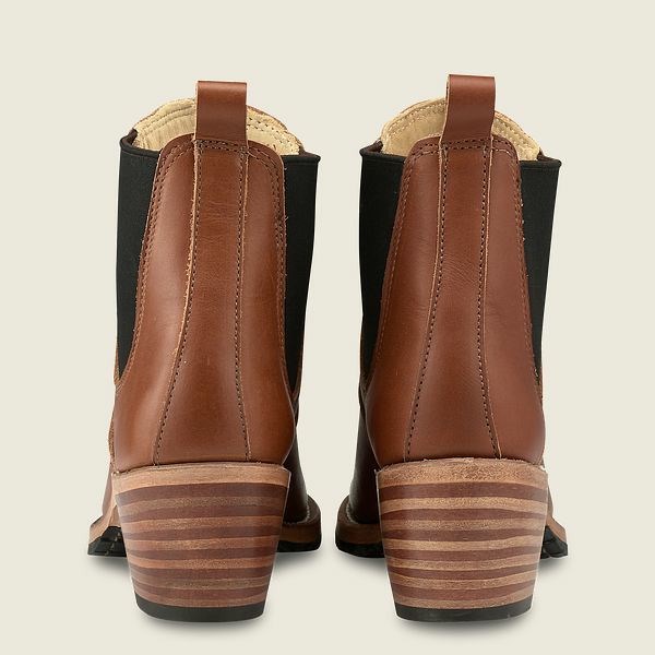 Brown Red Wing Harriet Heeled Boot Women's Heritage Boots | US0000044