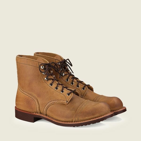 Brown Red Wing Iron Ranger 6-Inch Boot Men's Heritage Boots | US0000017