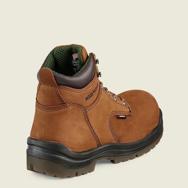 Brown Red Wing King Toe 6-inch Insulated, Waterproof Men's Safety Toe Boots | US0000151