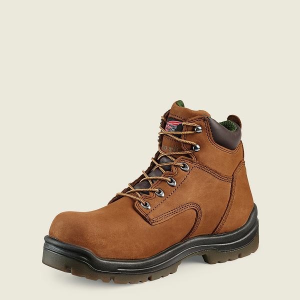 Brown Red Wing King Toe 6-inch Insulated, Waterproof Men's Safety Toe Boots | US0000151