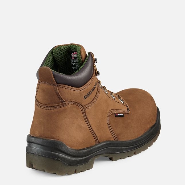 Brown Red Wing King Toe® 6-inch Insulated, Waterproof Men's Work Boots | US0000273