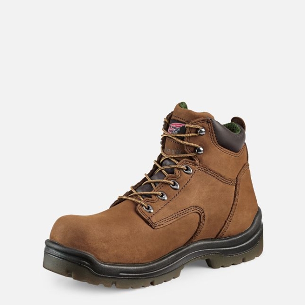 Brown Red Wing King Toe® 6-inch Insulated, Waterproof Men's Work Boots | US0000273