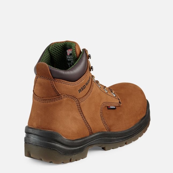 Brown Red Wing King Toe® 6-inch Insulated Men's Waterproof Shoes | US0000740