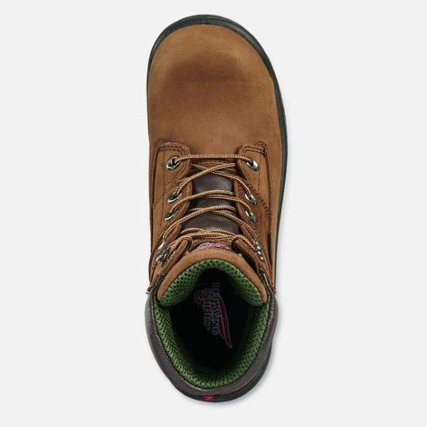 Brown Red Wing King Toe® 8-inch Insulated Men's Waterproof Shoes | US0000792