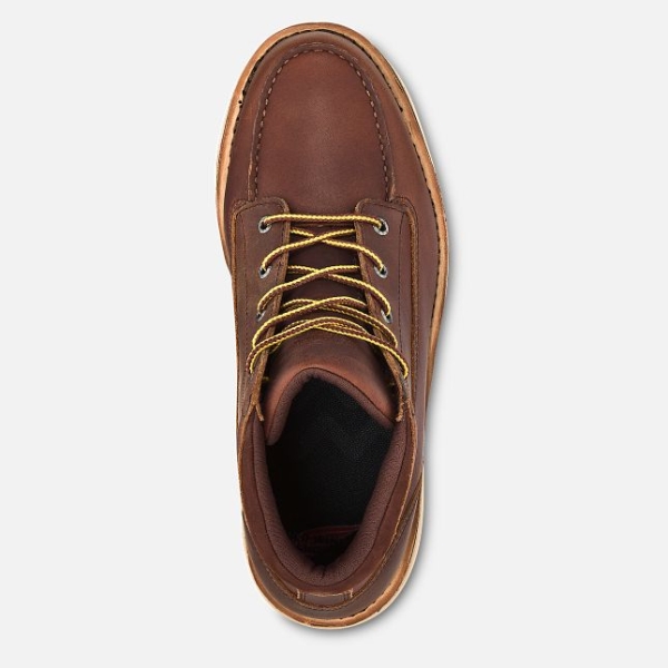 Brown Red Wing Traction Tred Lite Chukka Men's Waterproof Shoes | US0000767