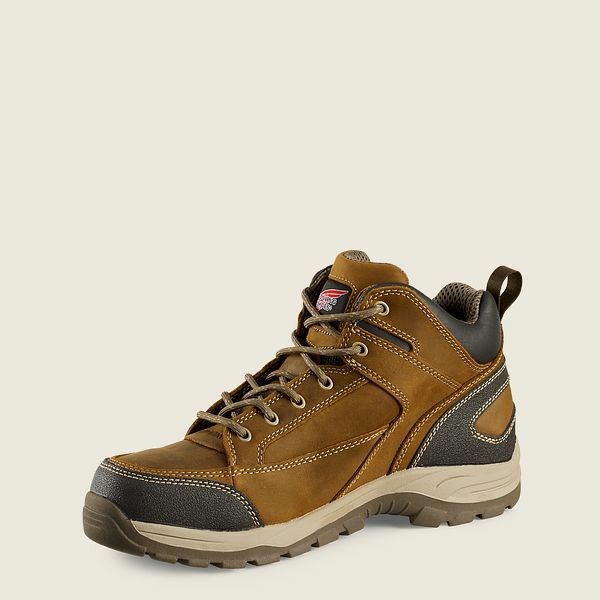Brown Red Wing TruHiker 5-inch Men's Hiking Boots | US0000085