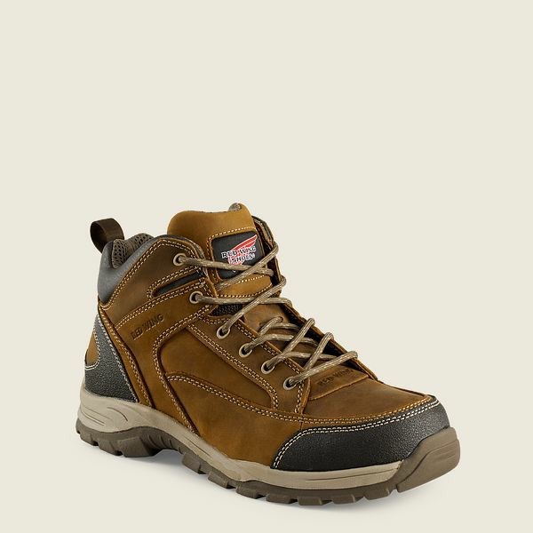 Brown Red Wing TruHiker 5-inch Men\'s Hiking Boots | US0000085