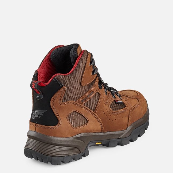 Brown Red Wing Truhiker 6-inch Waterproof Hiker Men's Work Boots | US0000345