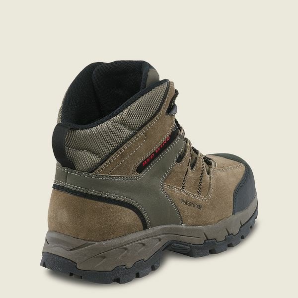 Grey Red Wing TruHiker 6-inch Waterproof CSA Safety Toe Men's Hiking Boots | US0000080