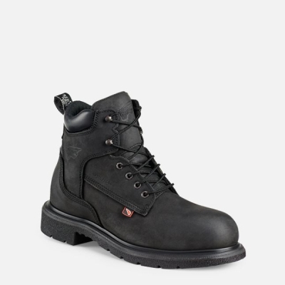 Black Red Wing Dynaforce® 6-inch Waterproof Men's Safety Shoes | US0000664