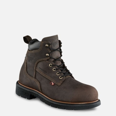 Brown Red Wing Dynaforce® 6-inch Insulated, Waterproof Men's Work Boots | US0000266