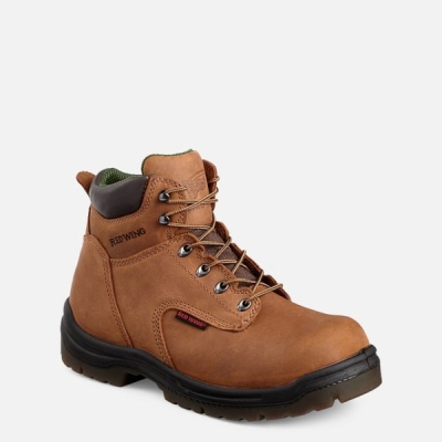 Brown Red Wing King Toe® 6-inch Men's Work Boots | US0000320