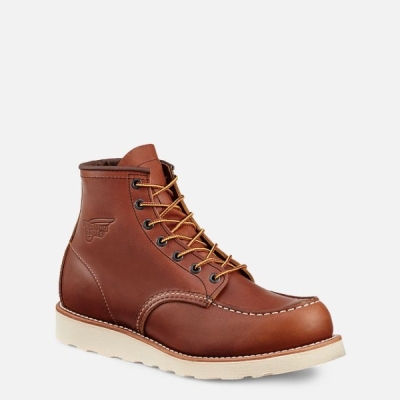 Brown Red Wing Traction Tred 6-inch Men's Work Boots | US0000259