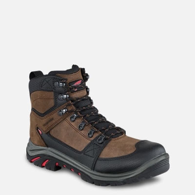 Brown Red Wing Tradesman 6-inch Waterproof Men's Work Boots | US0000306