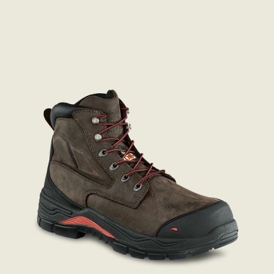 Grey Red Wing King Toe ADC 6-inch Insulated, Waterproof CSA Safety Toe Boot Men's Work Boots | US0000433